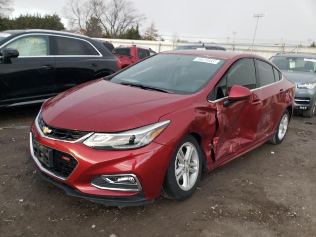 CHEVROLET CRUZE LT 2018 1g1bd5sm6j7134345