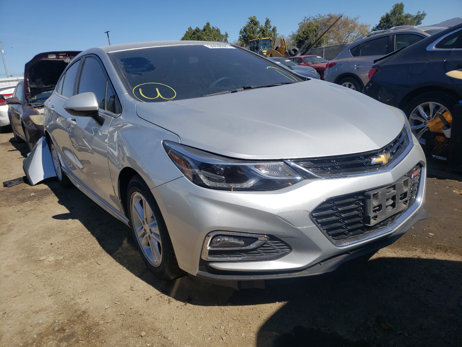 CHEVROLET CRUZE LT 2016 1g1be5sm0g7283873