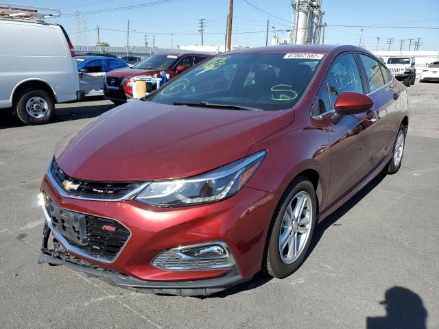 CHEVROLET CRUZE LT 2016 1g1be5sm0g7289530