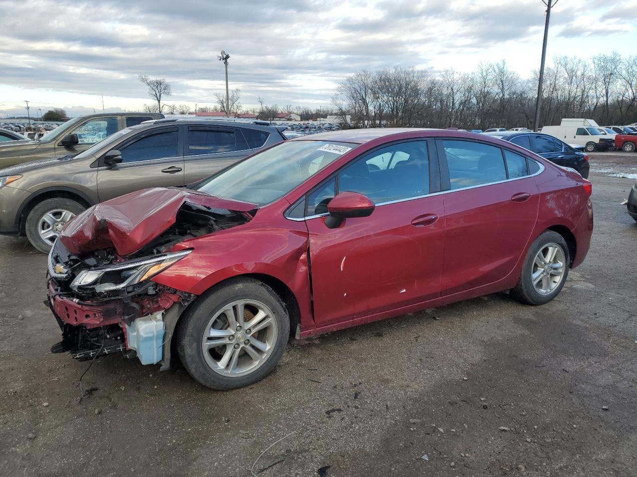 CHEVROLET CRUZE 2017 1g1be5sm0h7203800