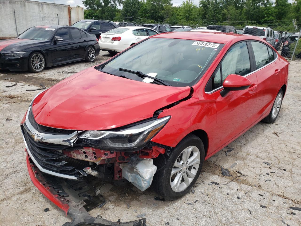 CHEVROLET CRUZE 2019 1g1be5sm0k7142441