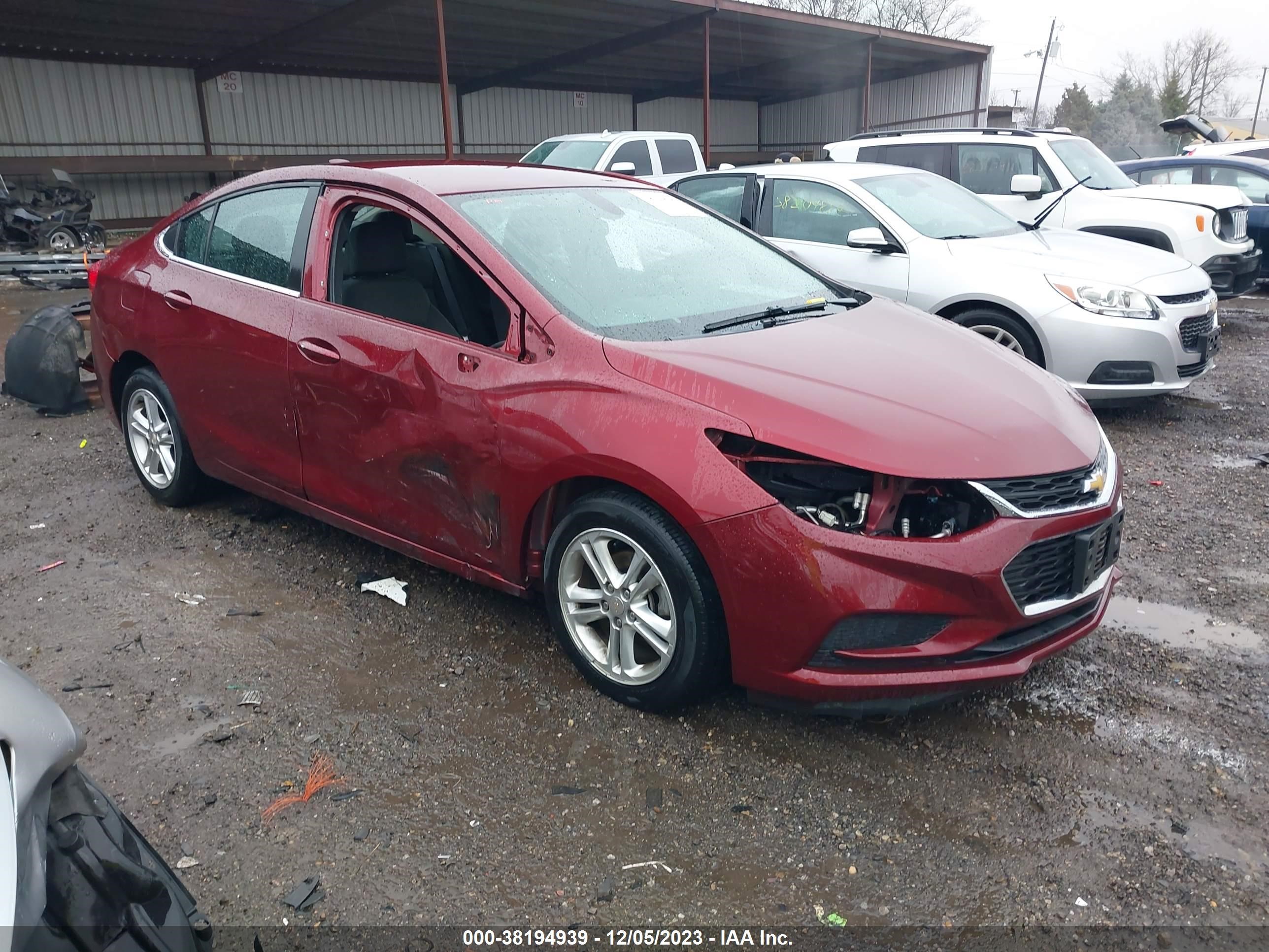 CHEVROLET CRUZE 2016 1g1be5sm1g7237002