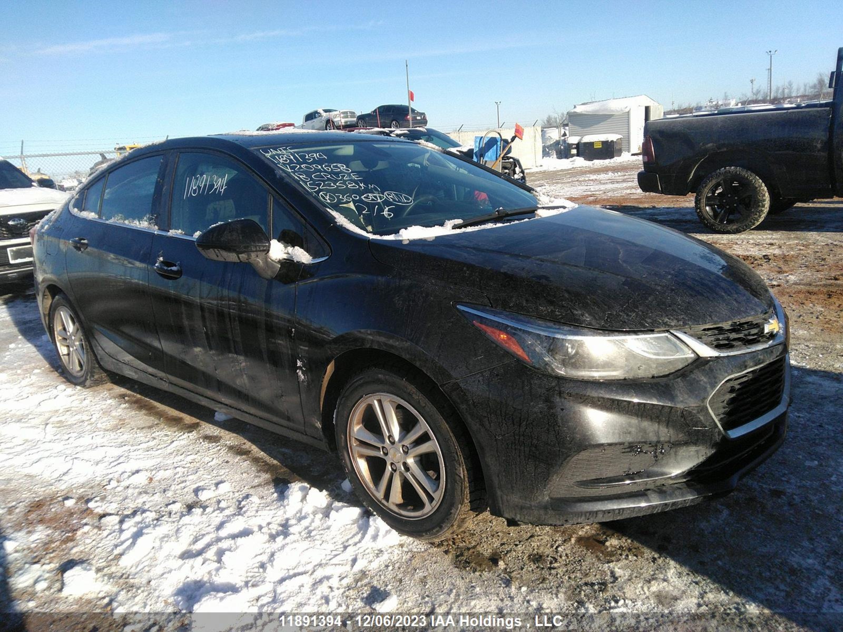 CHEVROLET CRUZE 2018 1g1be5sm1j7209658