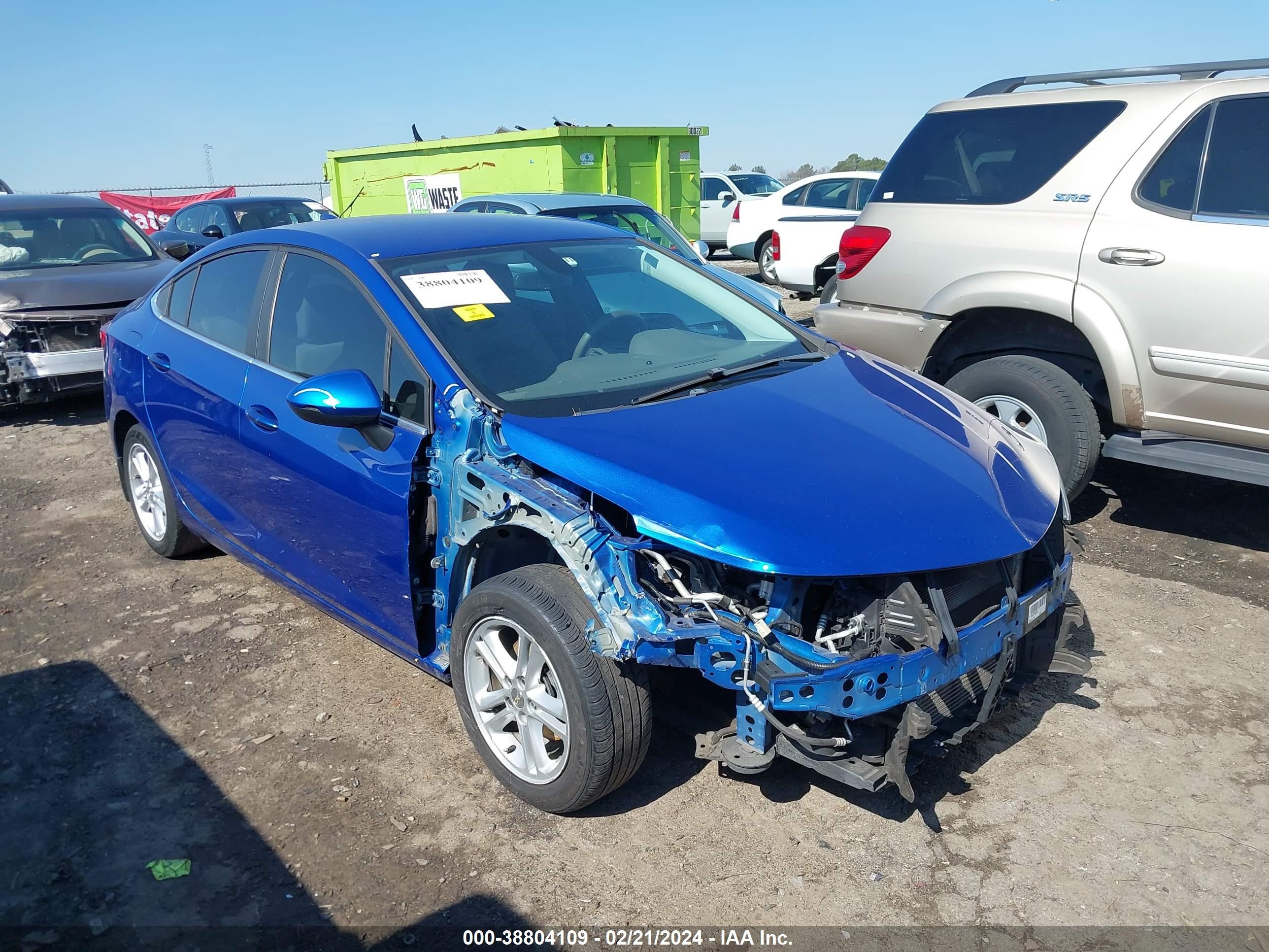 CHEVROLET CRUZE 2016 1g1be5sm2g7275418