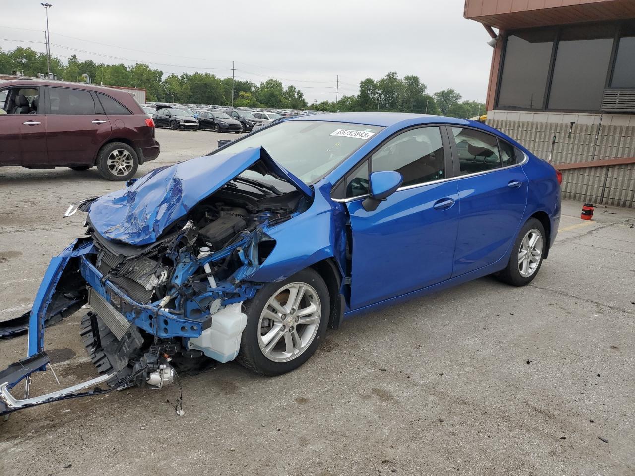 CHEVROLET CRUZE 2017 1g1be5sm2h7249578