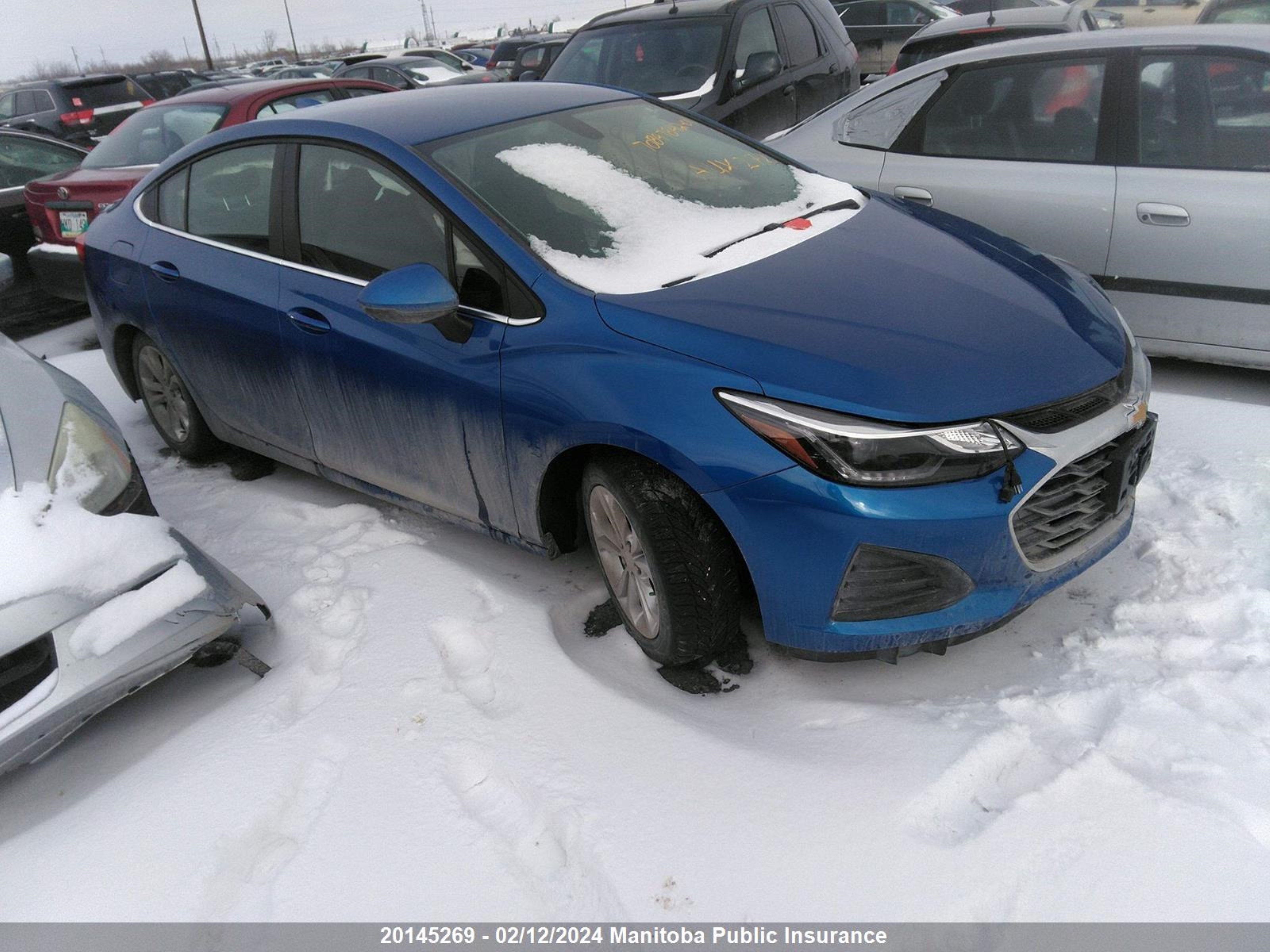 CHEVROLET CRUZE 2019 1g1be5sm2k7112647