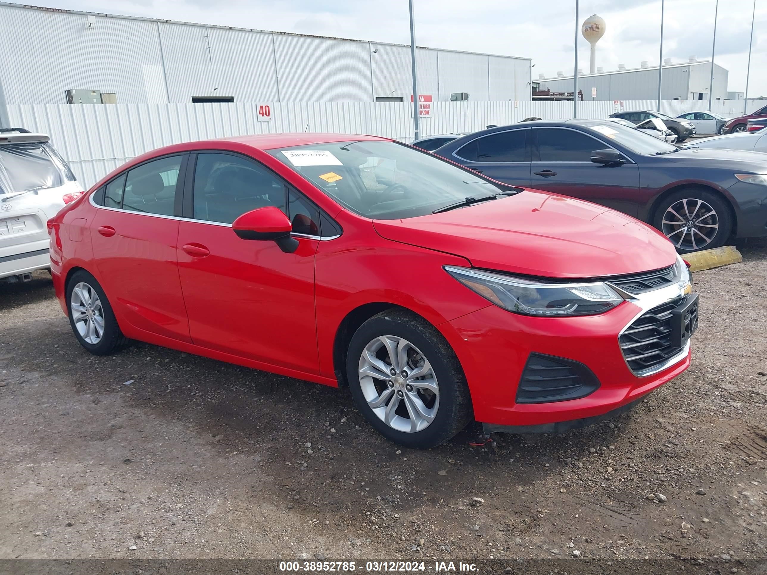 CHEVROLET CRUZE 2019 1g1be5sm2k7115015