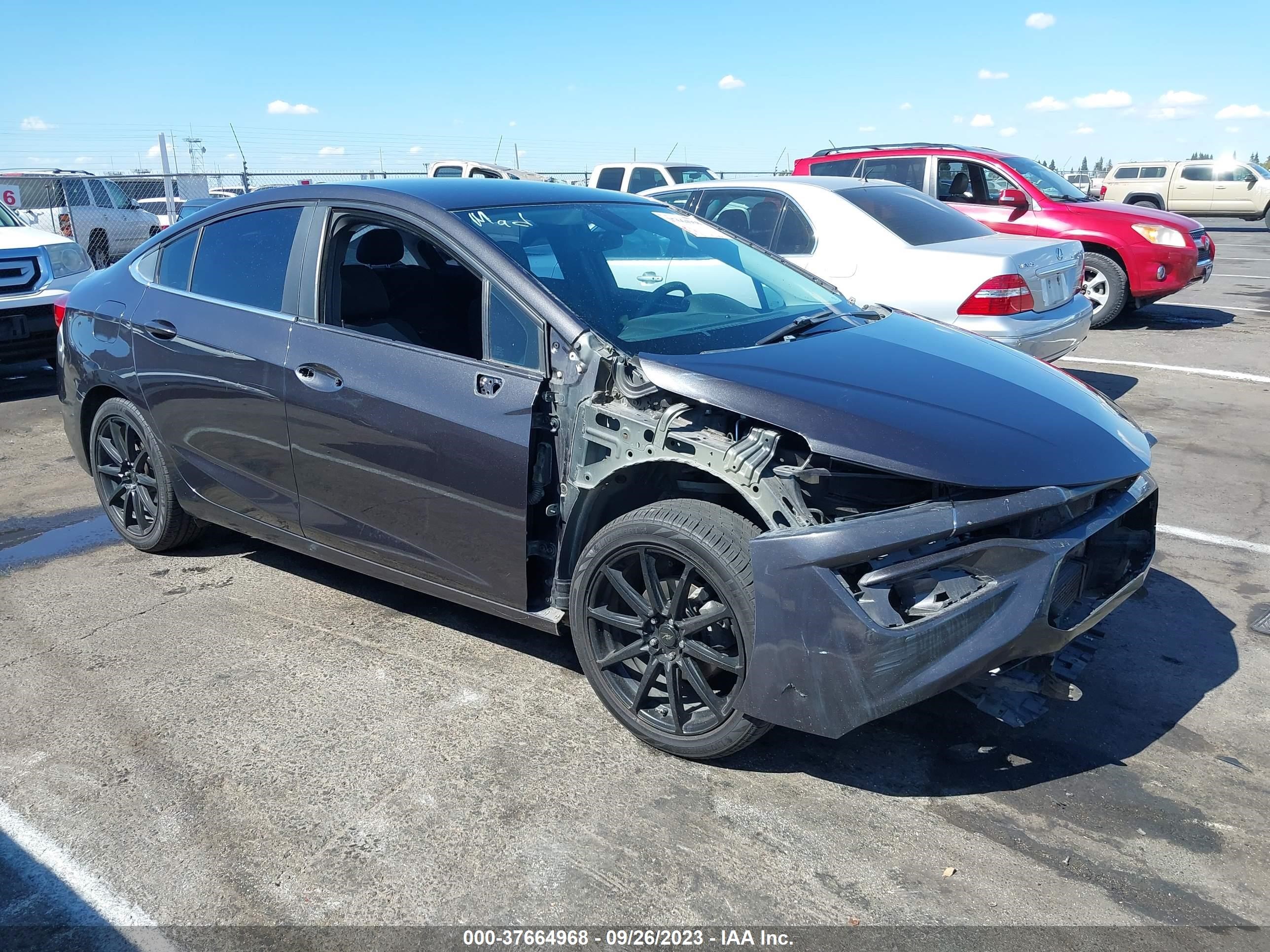 CHEVROLET CRUZE 2016 1g1be5sm3g7267618