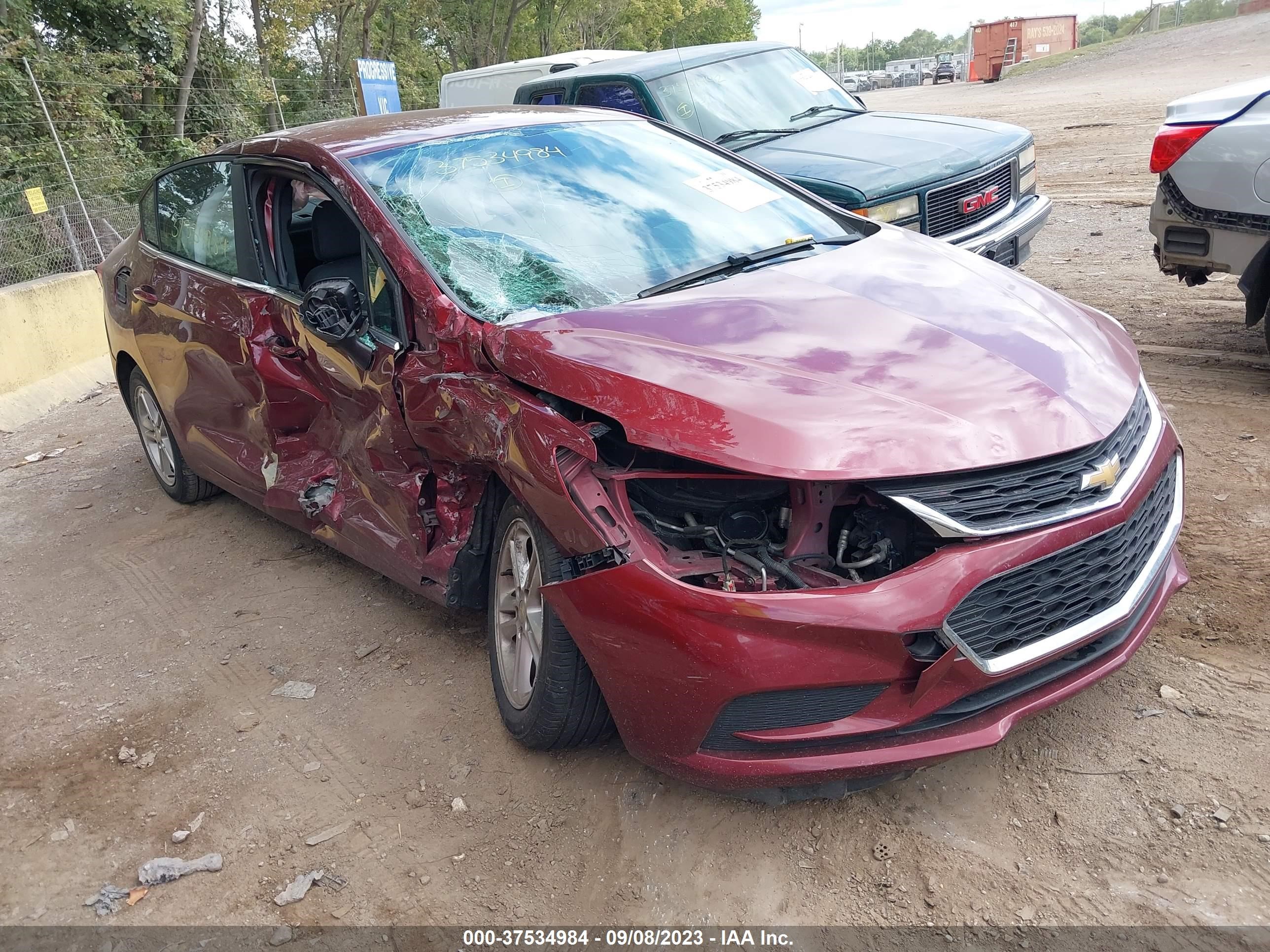 CHEVROLET CRUZE 2016 1g1be5sm3g7299520