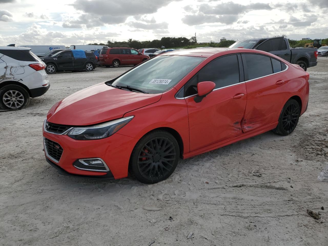 CHEVROLET CRUZE 2018 1g1be5sm3j7243486