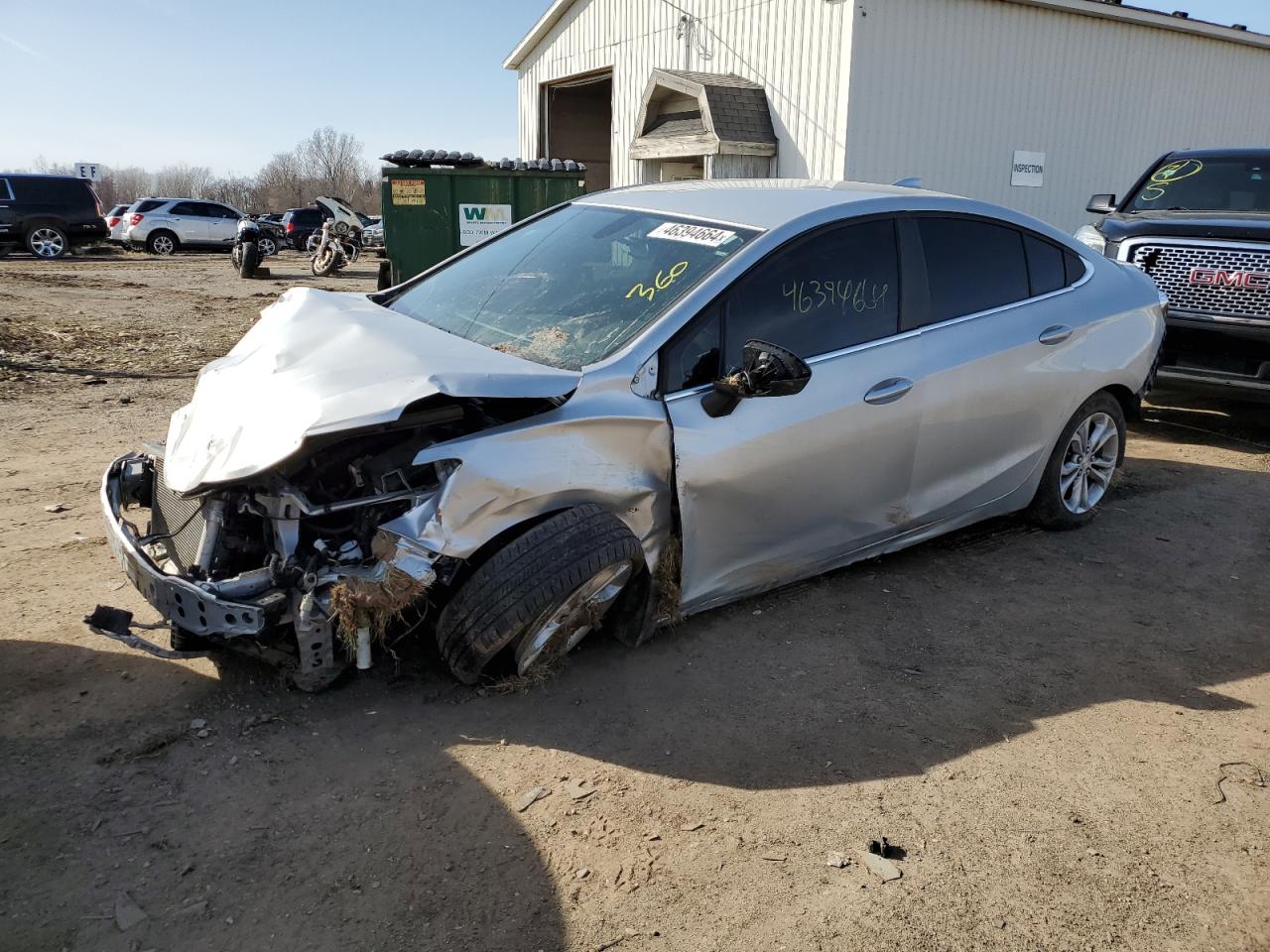 CHEVROLET CRUZE 2019 1g1be5sm3k7144118