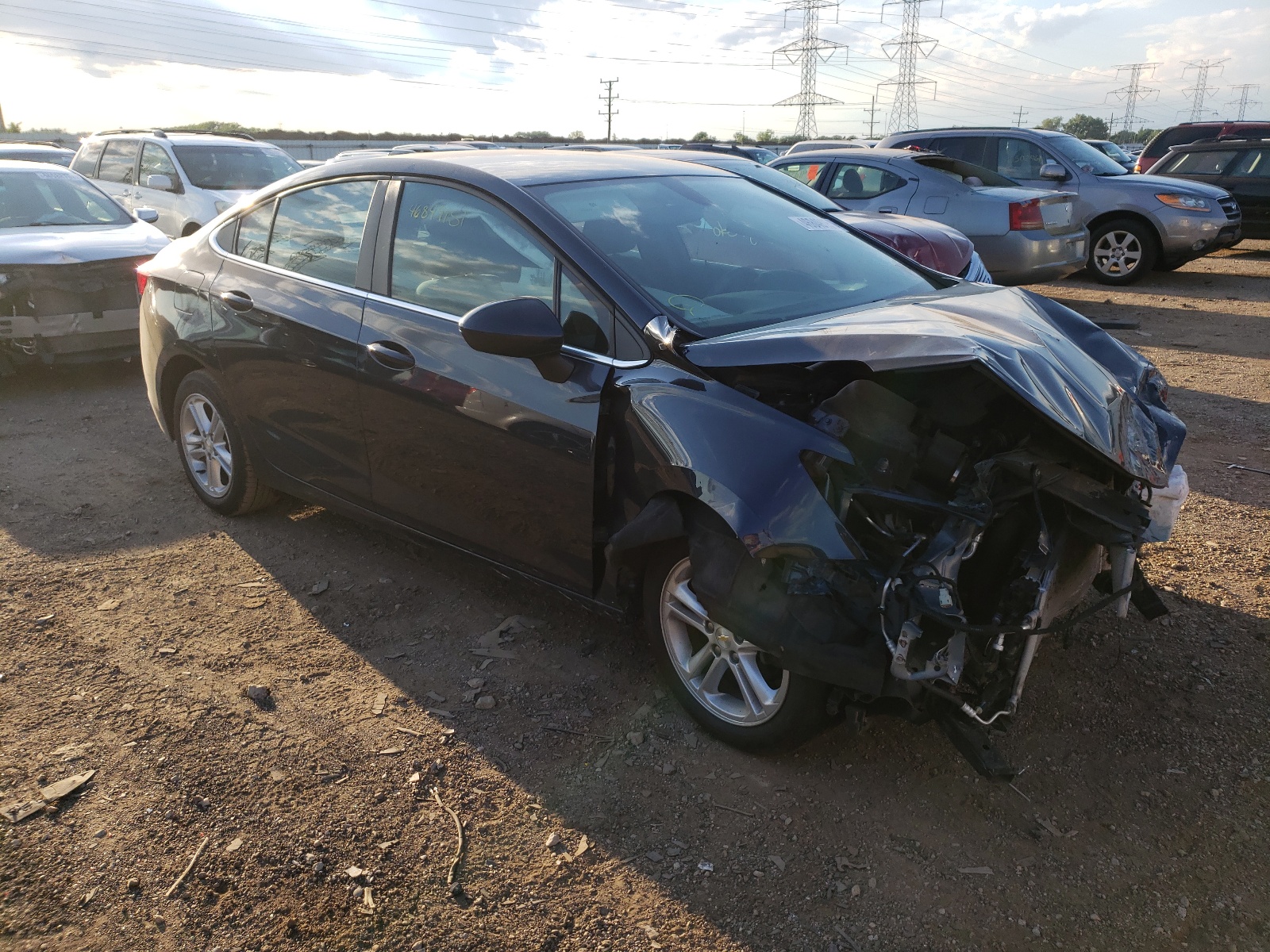 CHEVROLET CRUZE 2016 1g1be5sm4g7288008