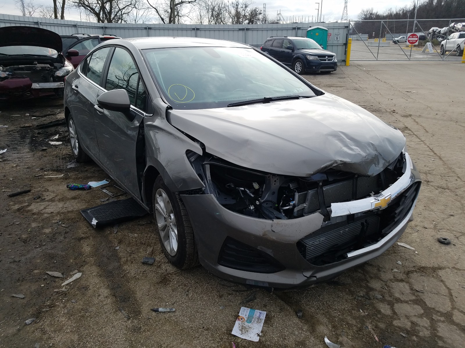 CHEVROLET CRUZE LT 2019 1g1be5sm4k7133578