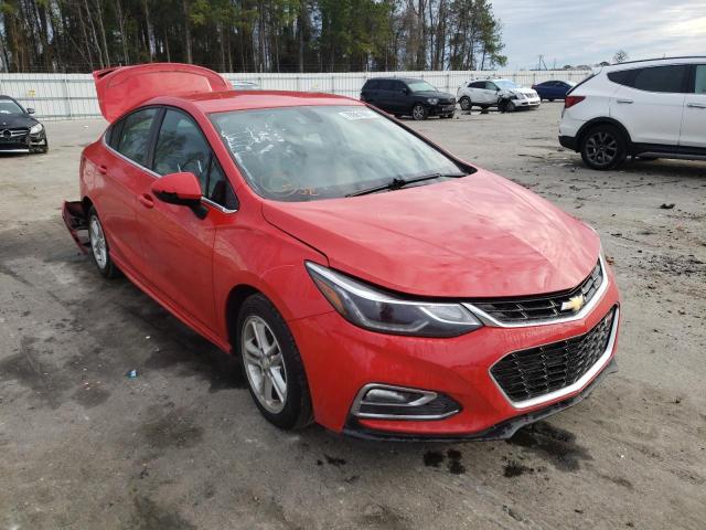 CHEVROLET CRUZE LT 2016 1g1be5sm5g7242509