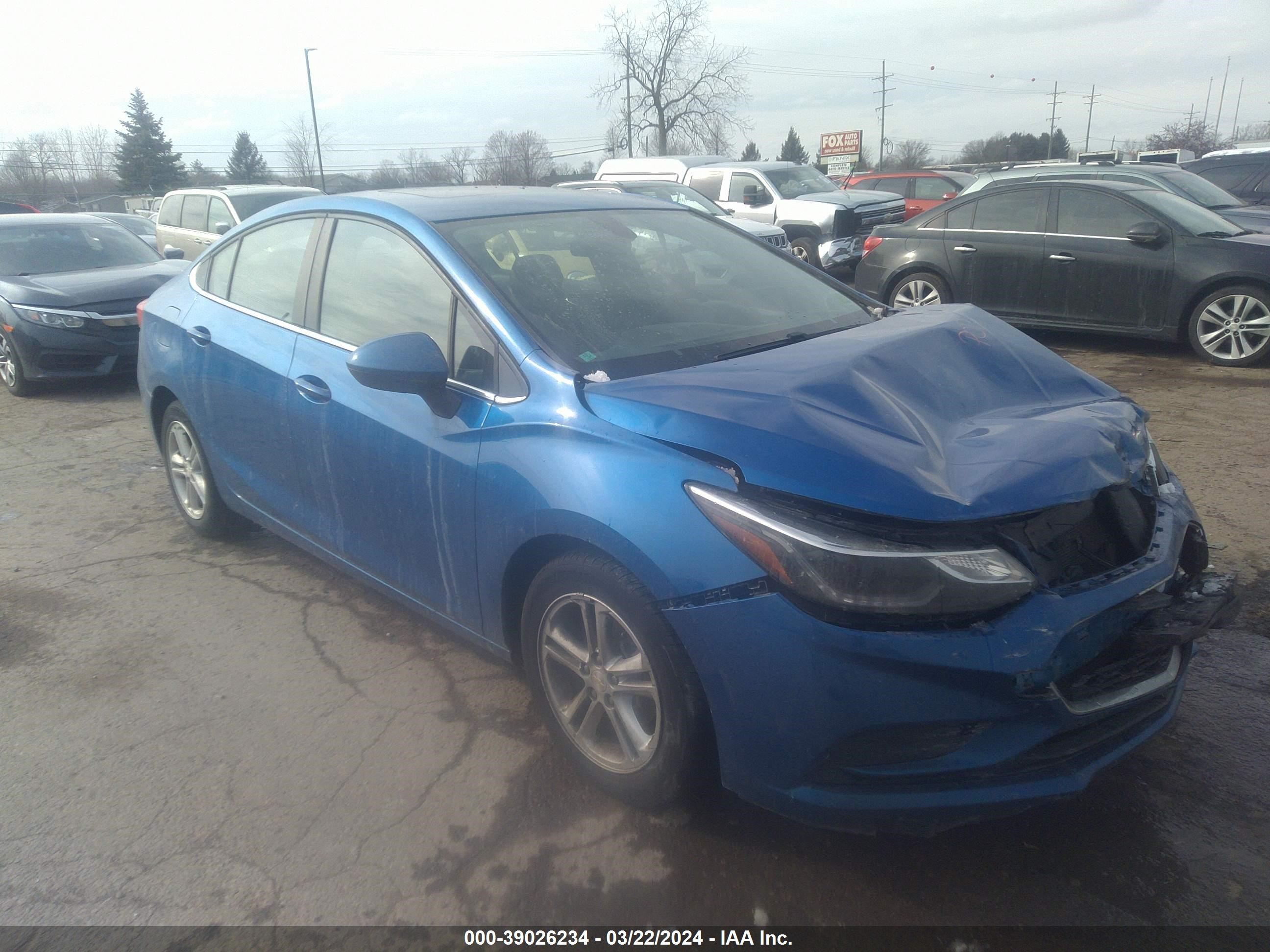 CHEVROLET CRUZE 2016 1g1be5sm5g7258547