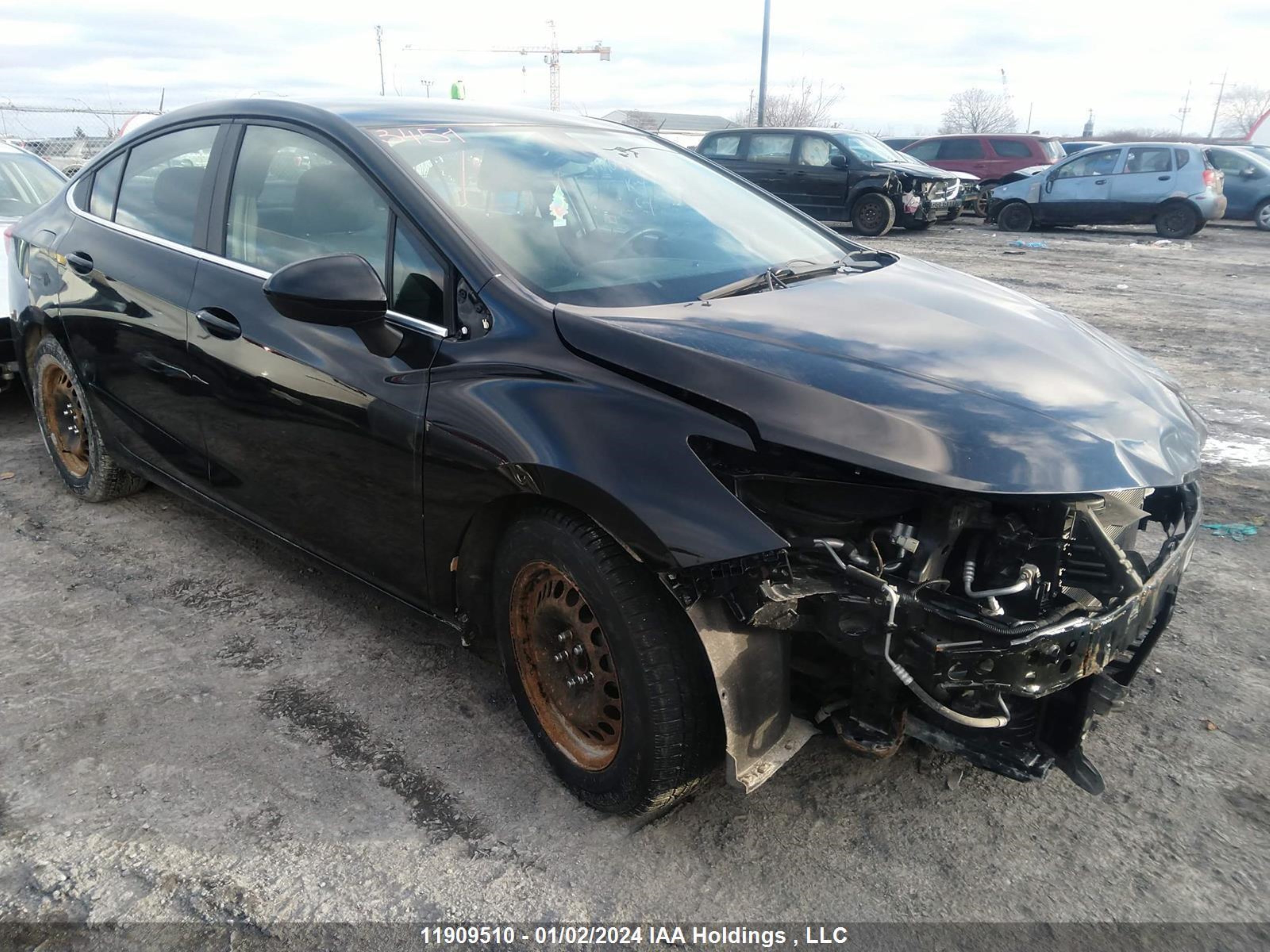 CHEVROLET CRUZE 2016 1g1be5sm5g7287546