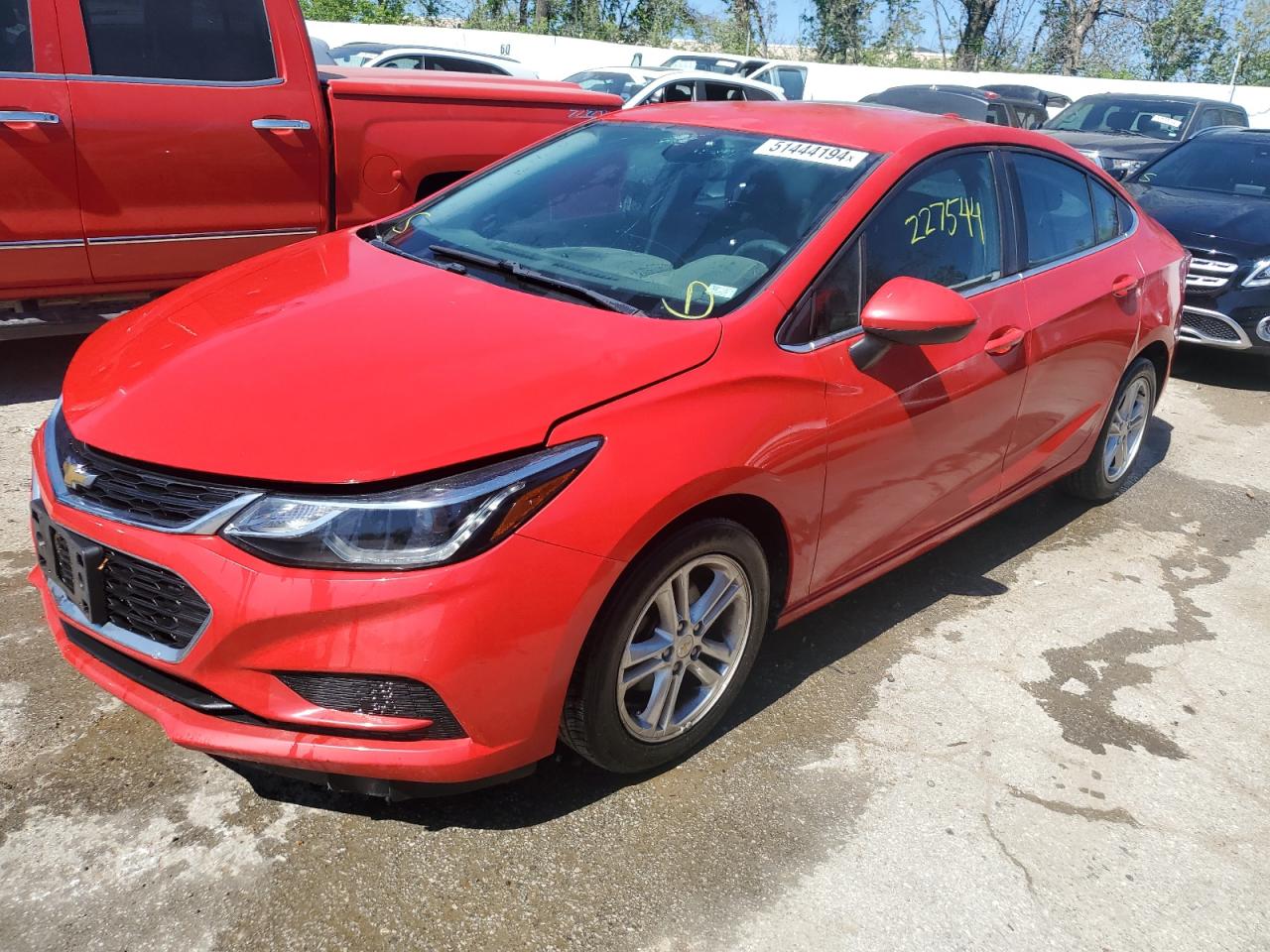 CHEVROLET CRUZE 2016 1g1be5sm5g7314468