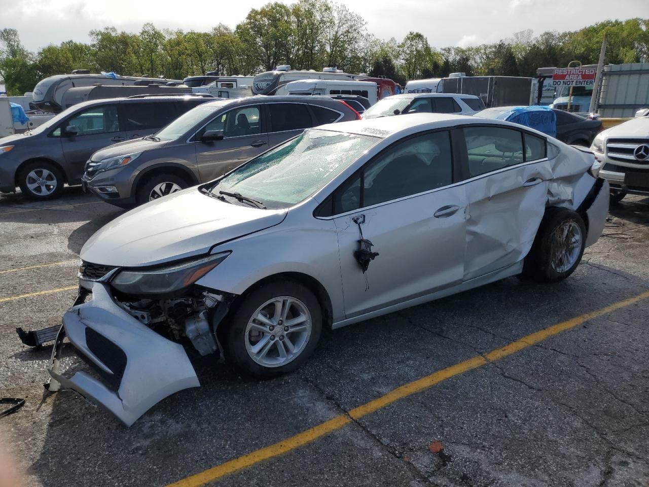 CHEVROLET CRUZE 2017 1g1be5sm5h7182989