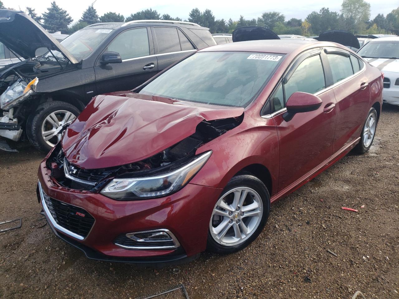 CHEVROLET CRUZE 2016 1g1be5sm7g7309949