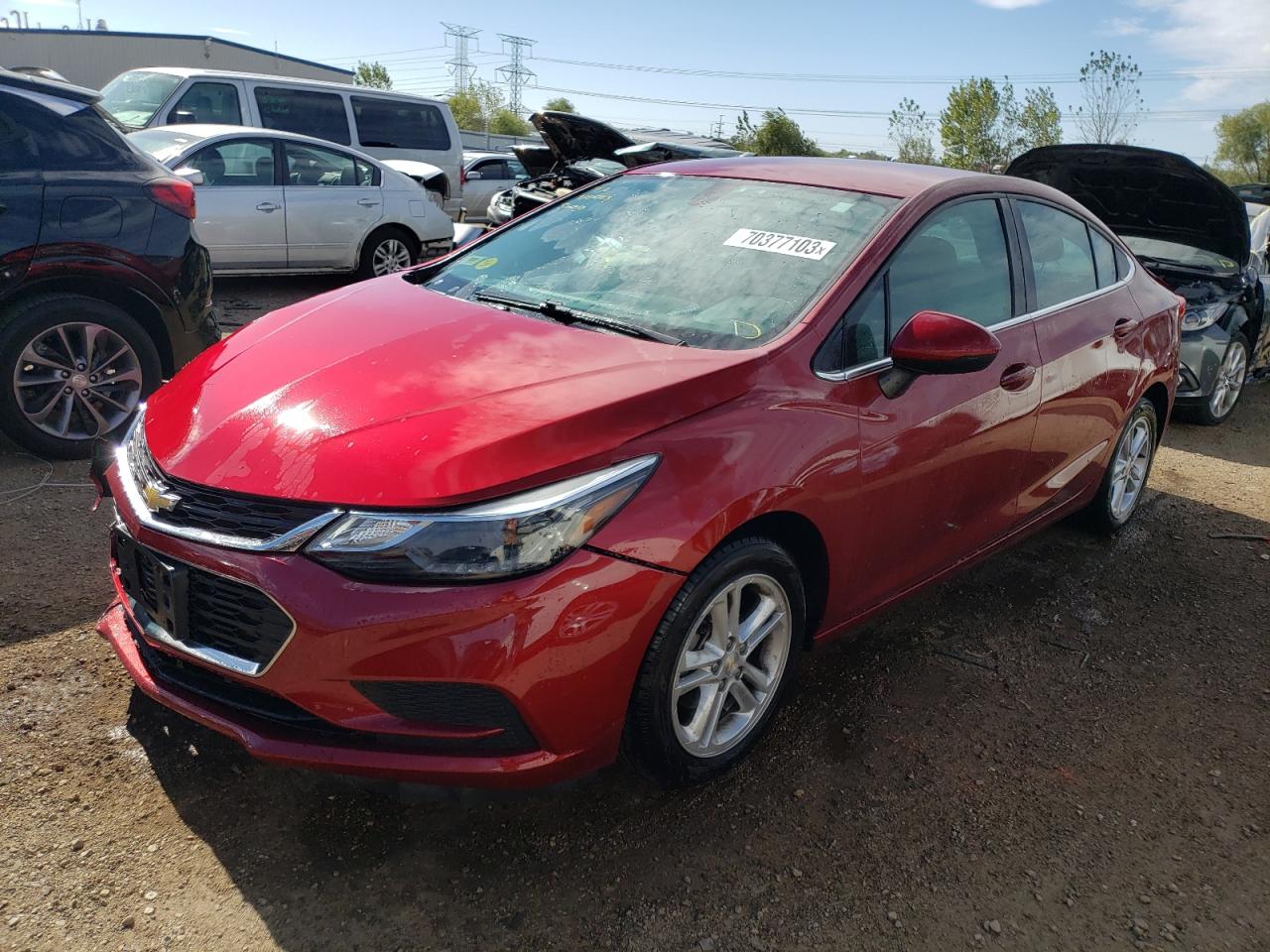 CHEVROLET CRUZE 2017 1g1be5sm7h7131882