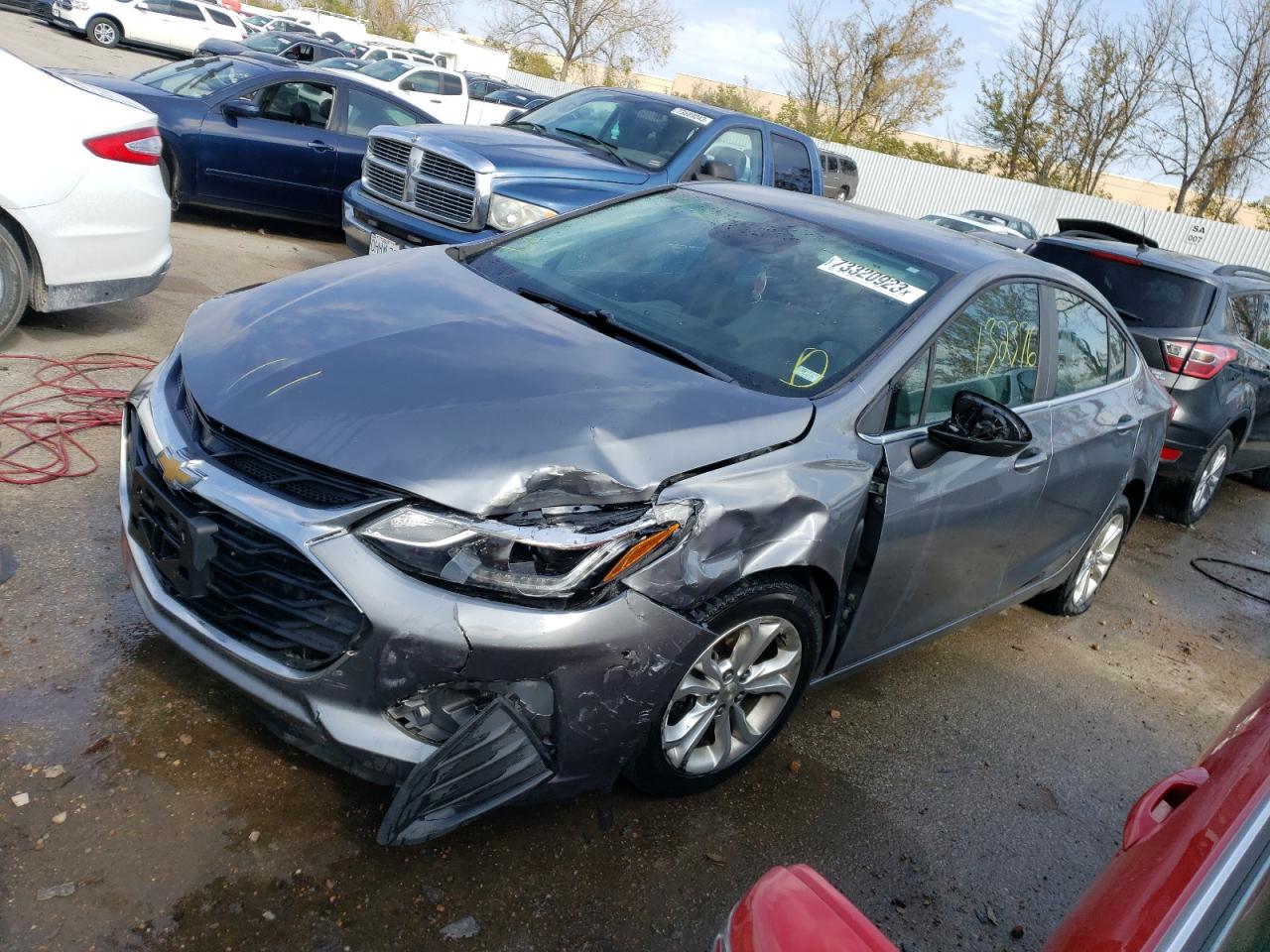 CHEVROLET CRUZE 2019 1g1be5sm7k7125006