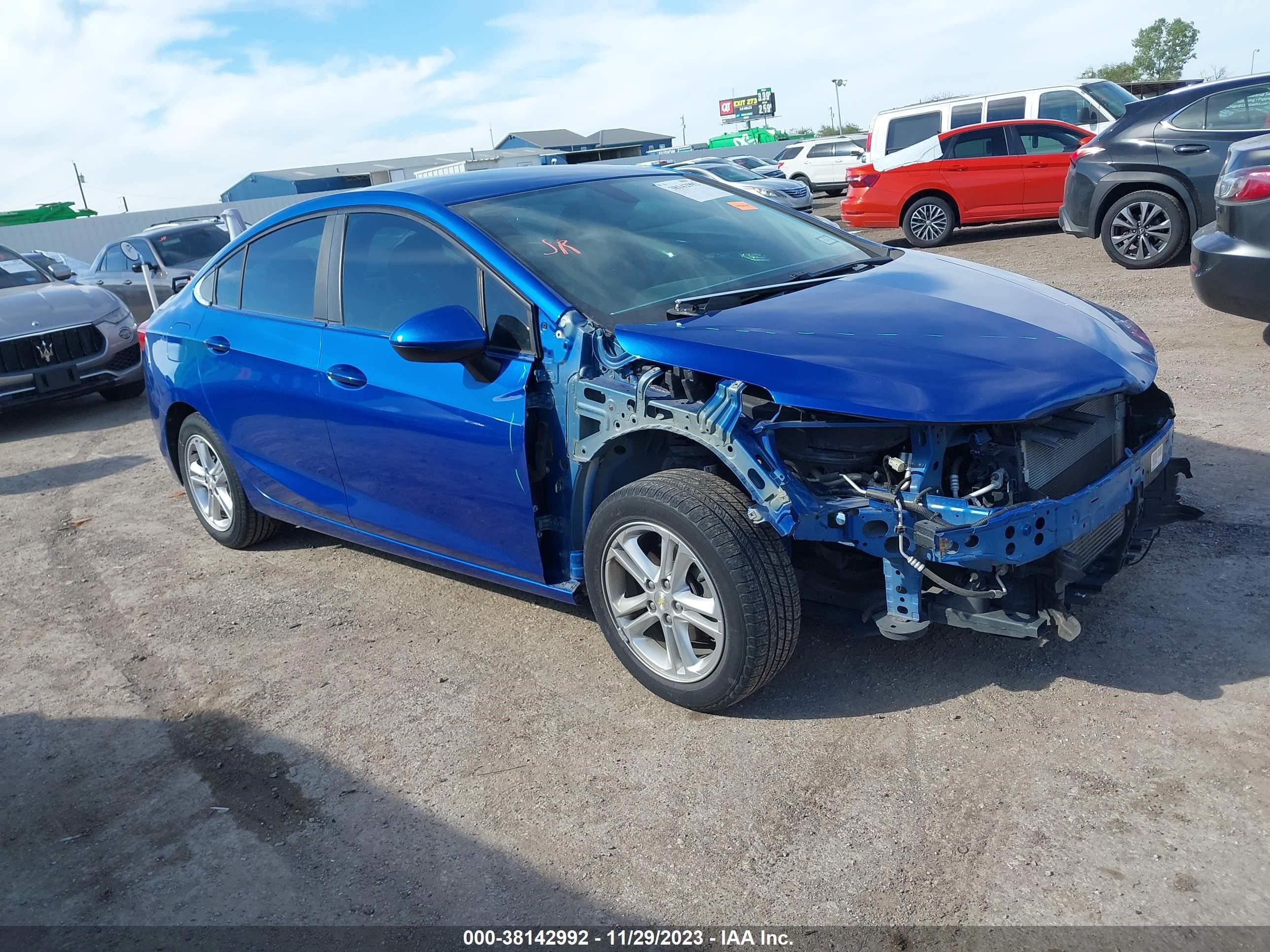 CHEVROLET CRUZE 2016 1g1be5sm8g7289470