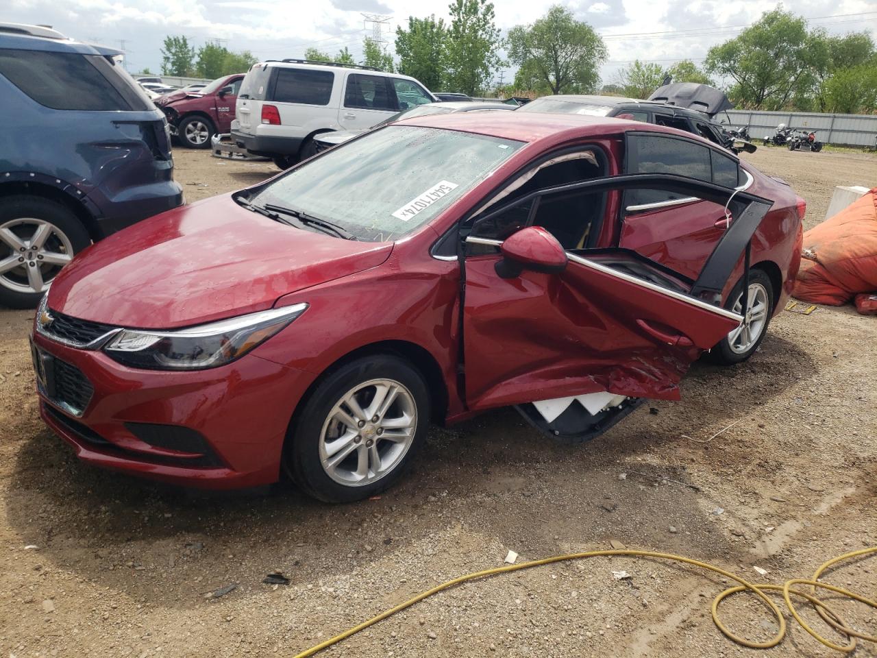 CHEVROLET CRUZE 2017 1g1be5sm9h7167394