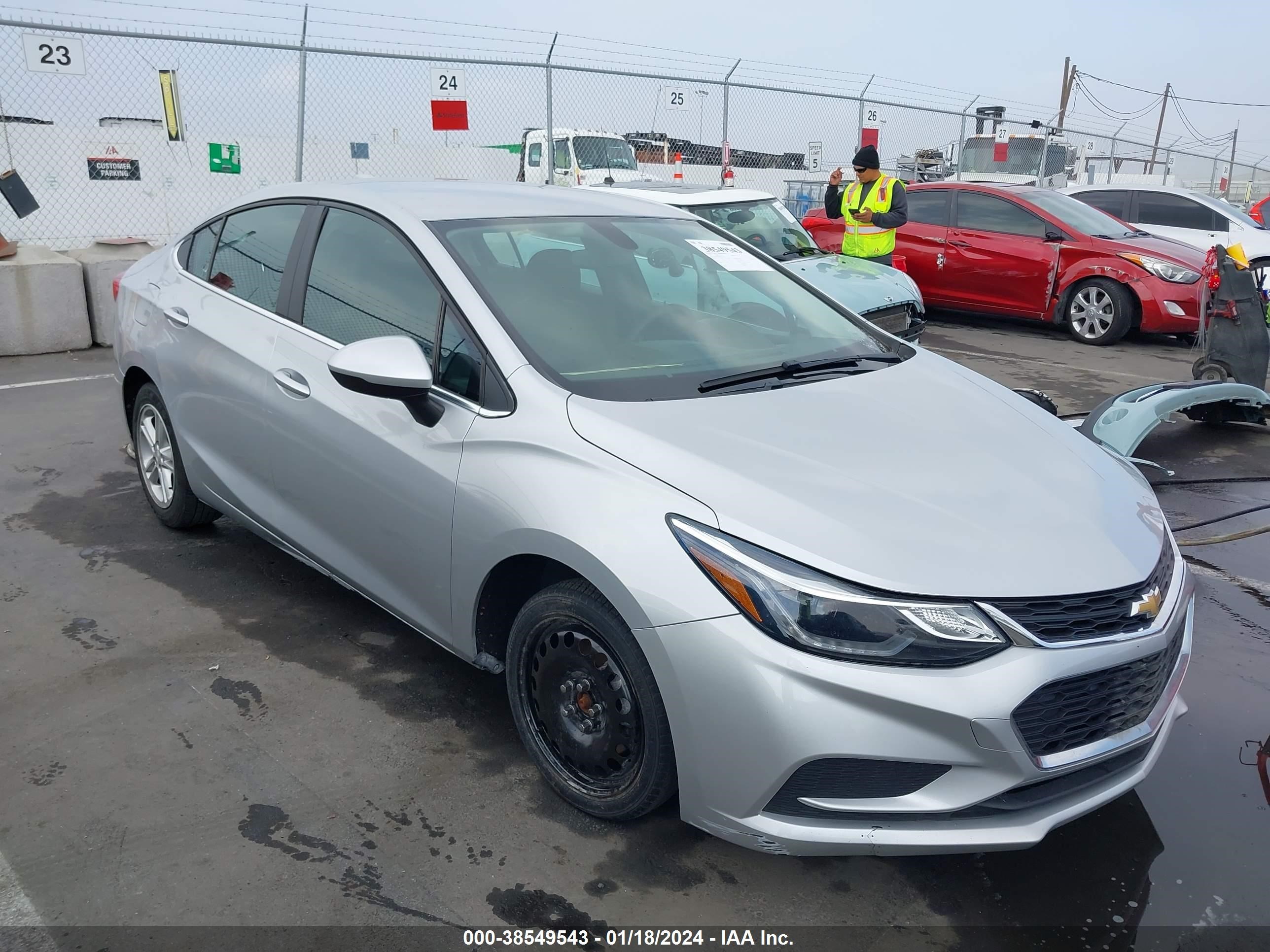 CHEVROLET CRUZE 2017 1g1be5sm9h7197110