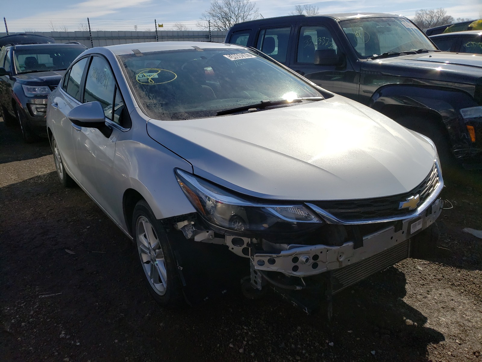 CHEVROLET CRUZE LT 2017 1g1be5sm9h7206615