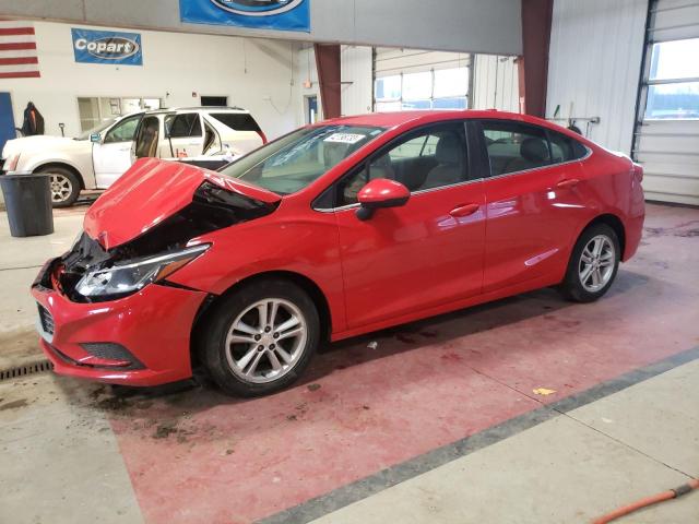 CHEVROLET CRUZE LT 2016 1g1be5smxg7265557