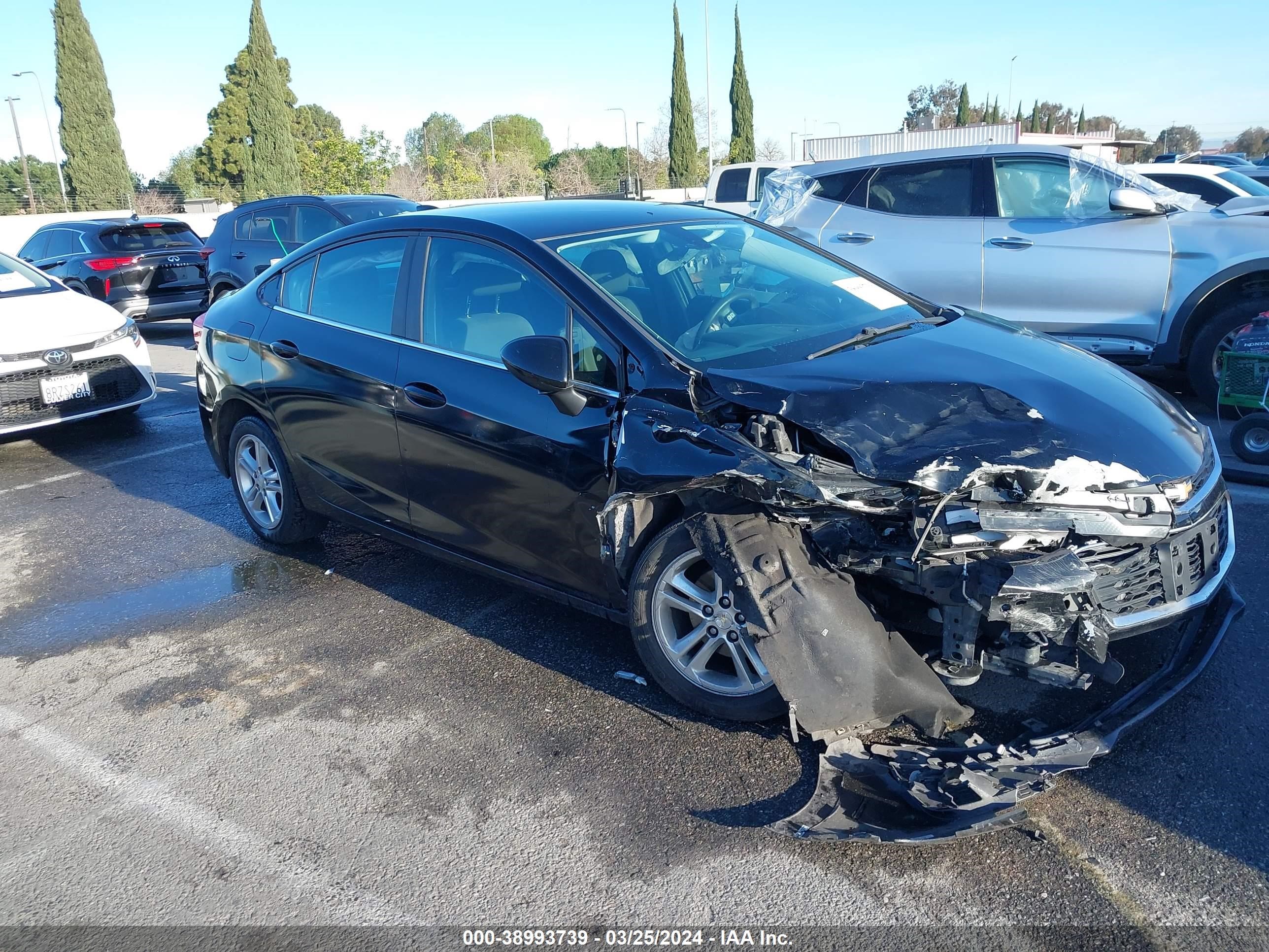 CHEVROLET CRUZE 2016 1g1be5smxg7297330