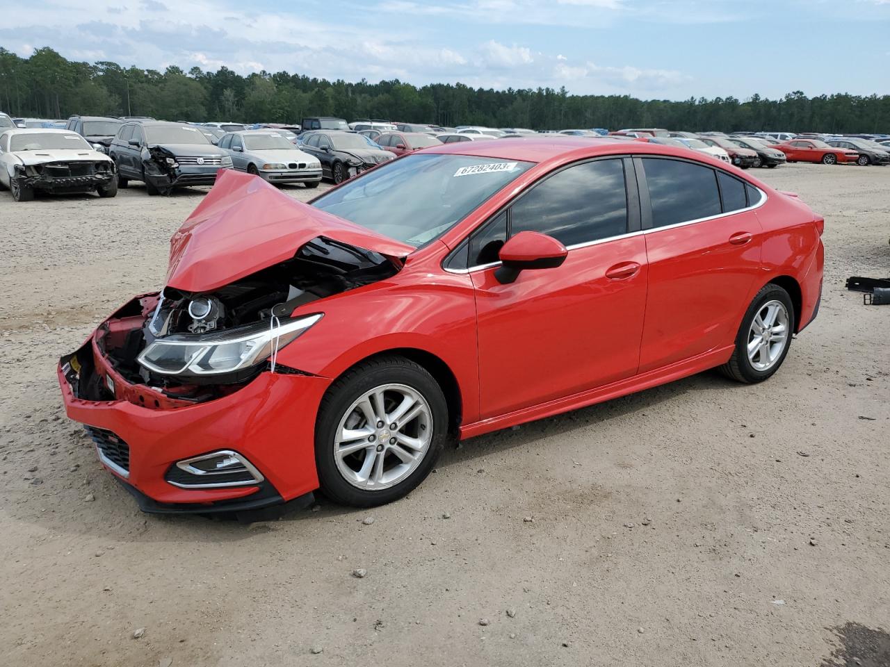 CHEVROLET CRUZE 2016 1g1be5smxg7320654