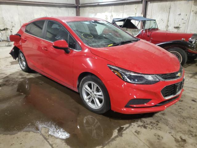 CHEVROLET CRUZE LT 2017 1g1be5smxh7153486