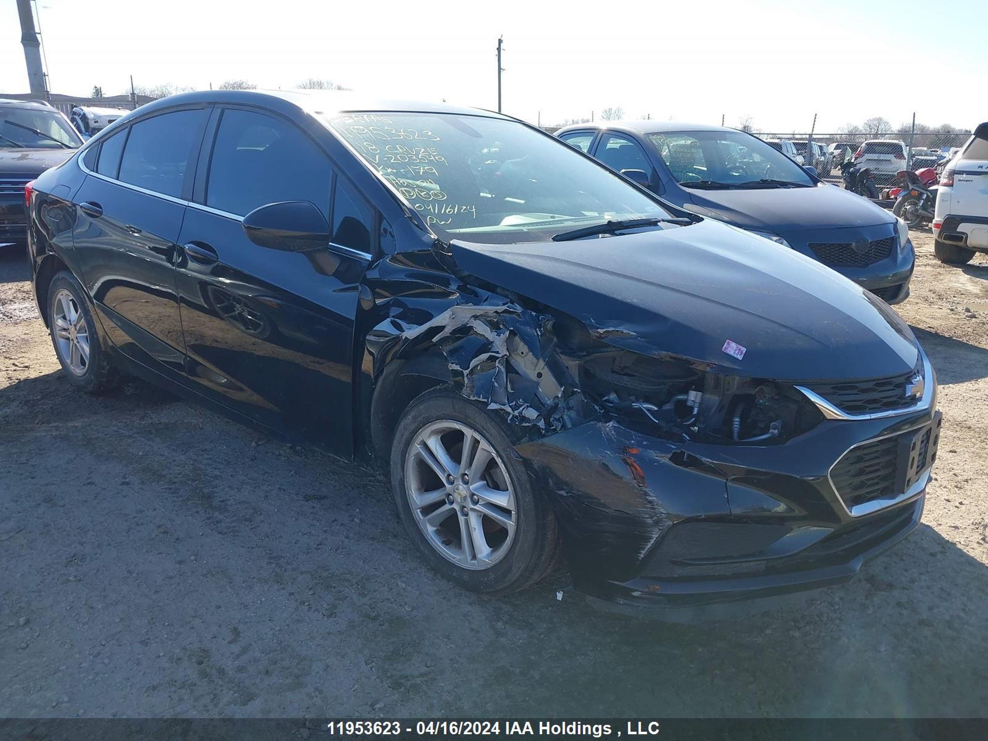 CHEVROLET CRUZE 2018 1g1be5smxj7203549