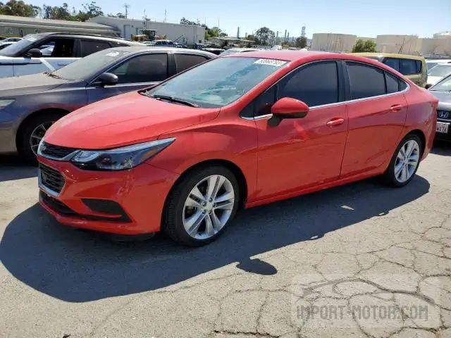 CHEVROLET CRUZE 2018 1g1be5smxj7237653