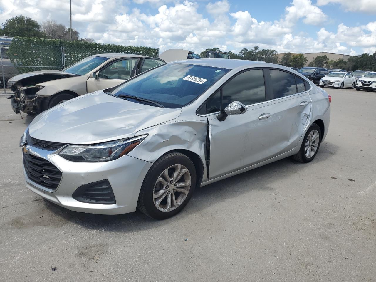 CHEVROLET CRUZE 2019 1g1be5smxk7144875