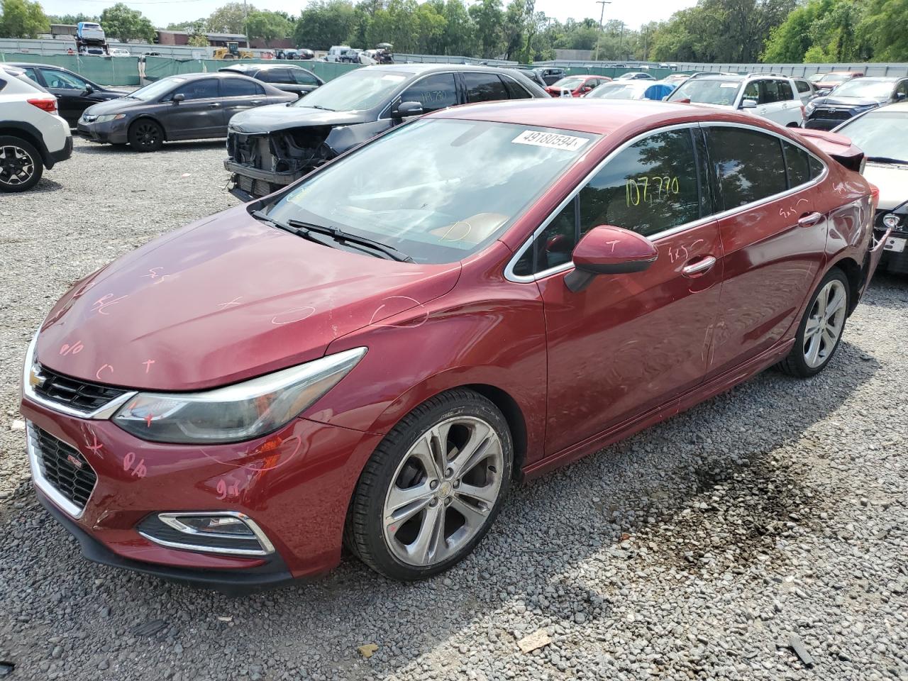 CHEVROLET CRUZE 2017 1g1bf5smxh7177400