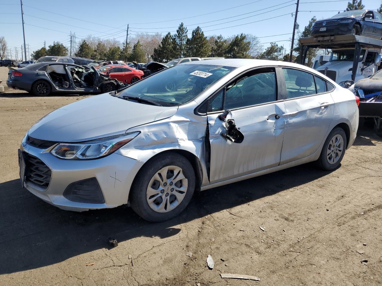 CHEVROLET CRUZE 2019 1g1bj5sm8k7105262