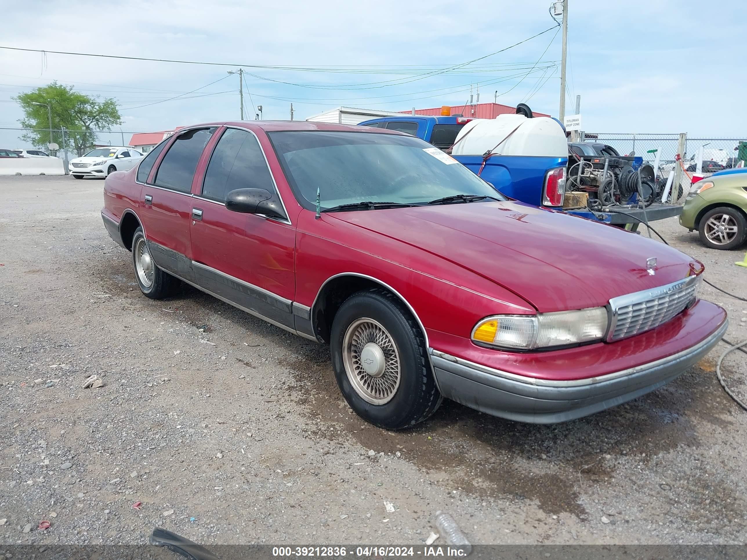 CHEVROLET CAPRICE 1995 1g1bl52w3sr186381