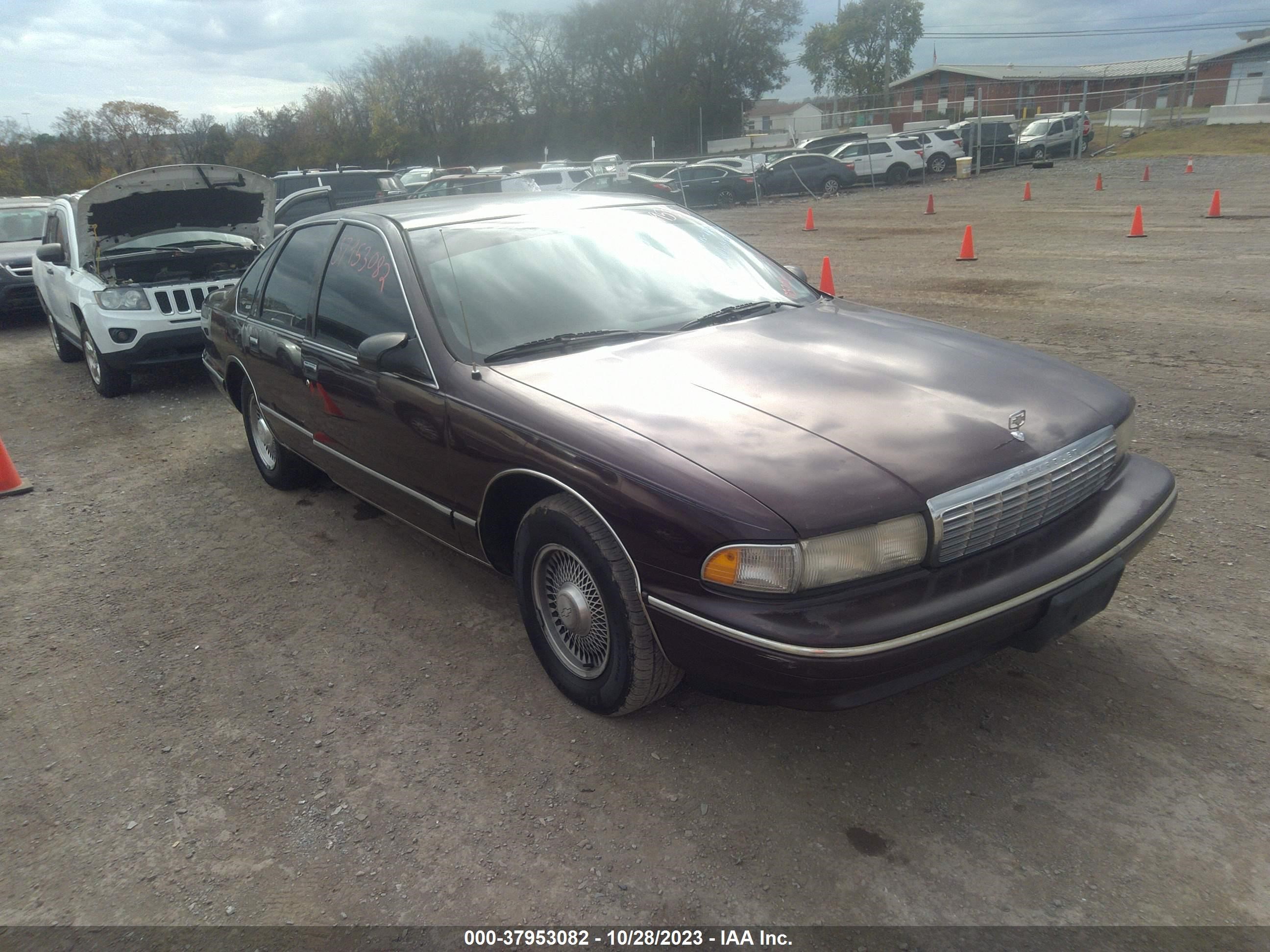 CHEVROLET CAPRICE 1996 1g1bl52w5tr103700