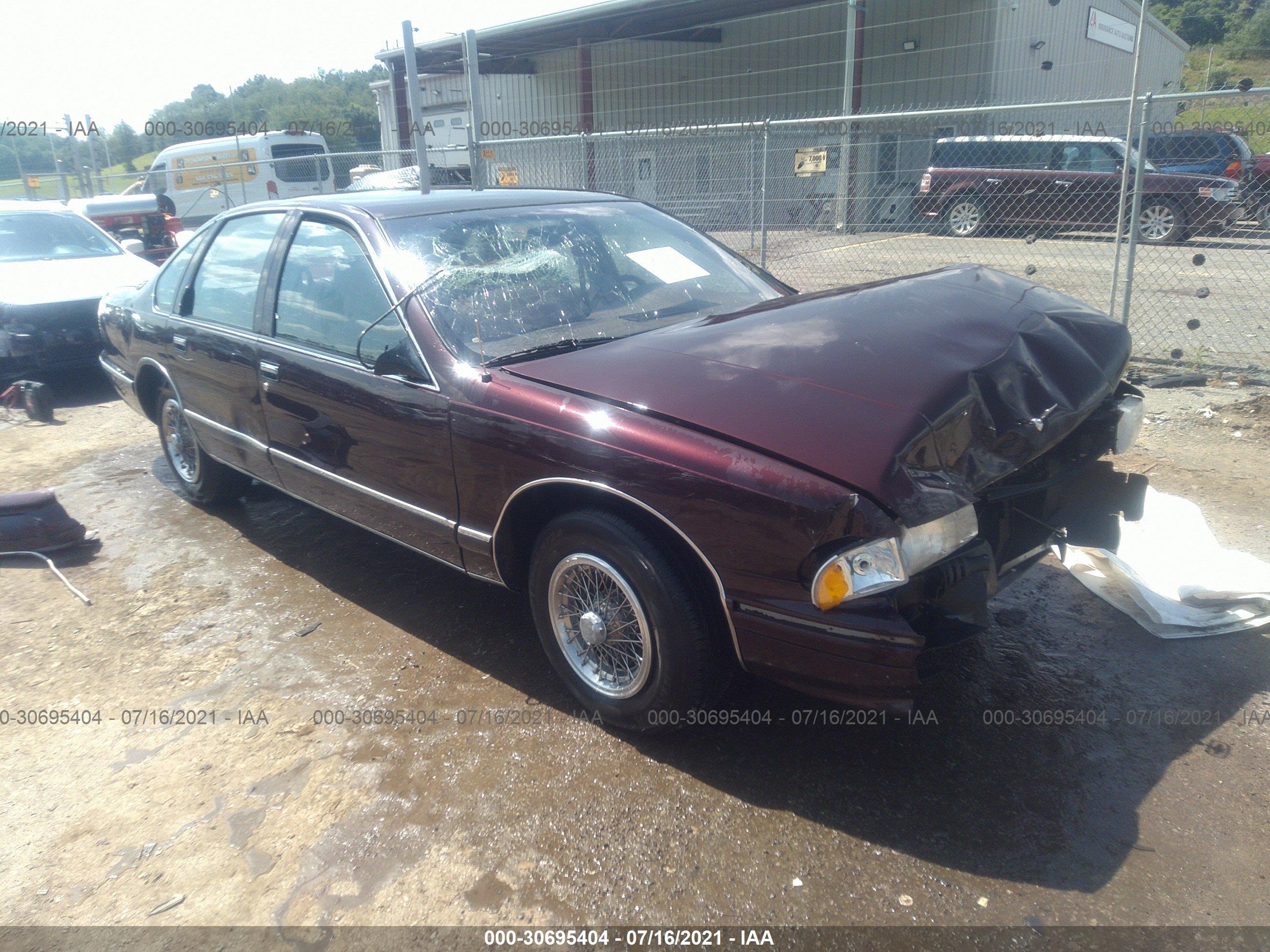 CHEVROLET CAPRICE 1996 1g1bl52w6tr156860