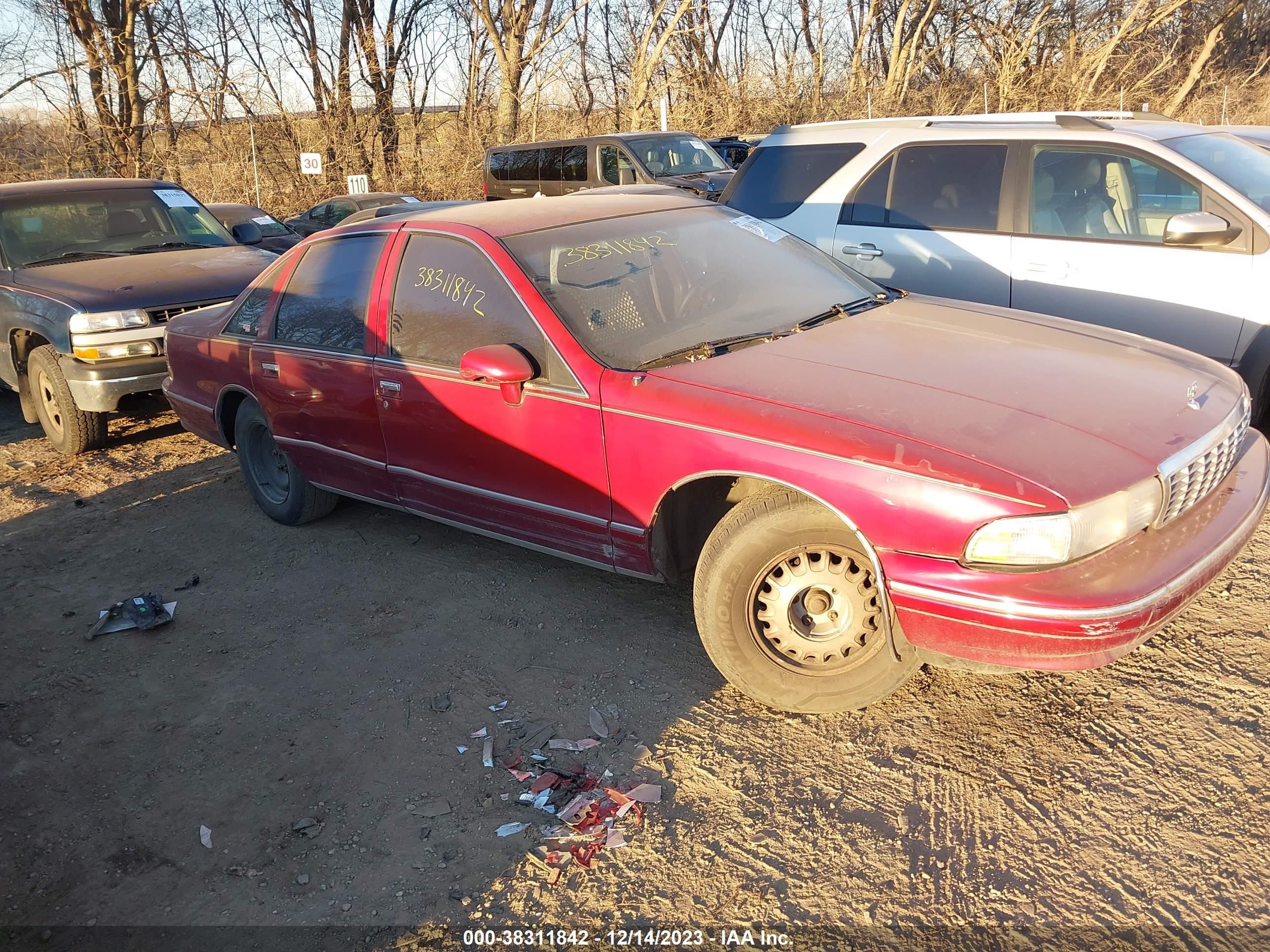 CHEVROLET CAPRICE 1994 1g1bn52w1rr144697