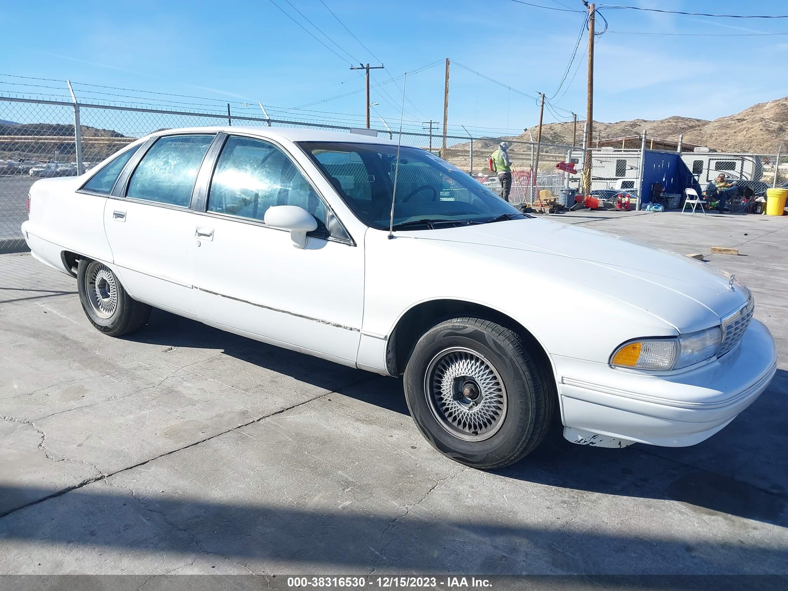 CHEVROLET CAPRICE 1991 1g1bn53e2mw101437