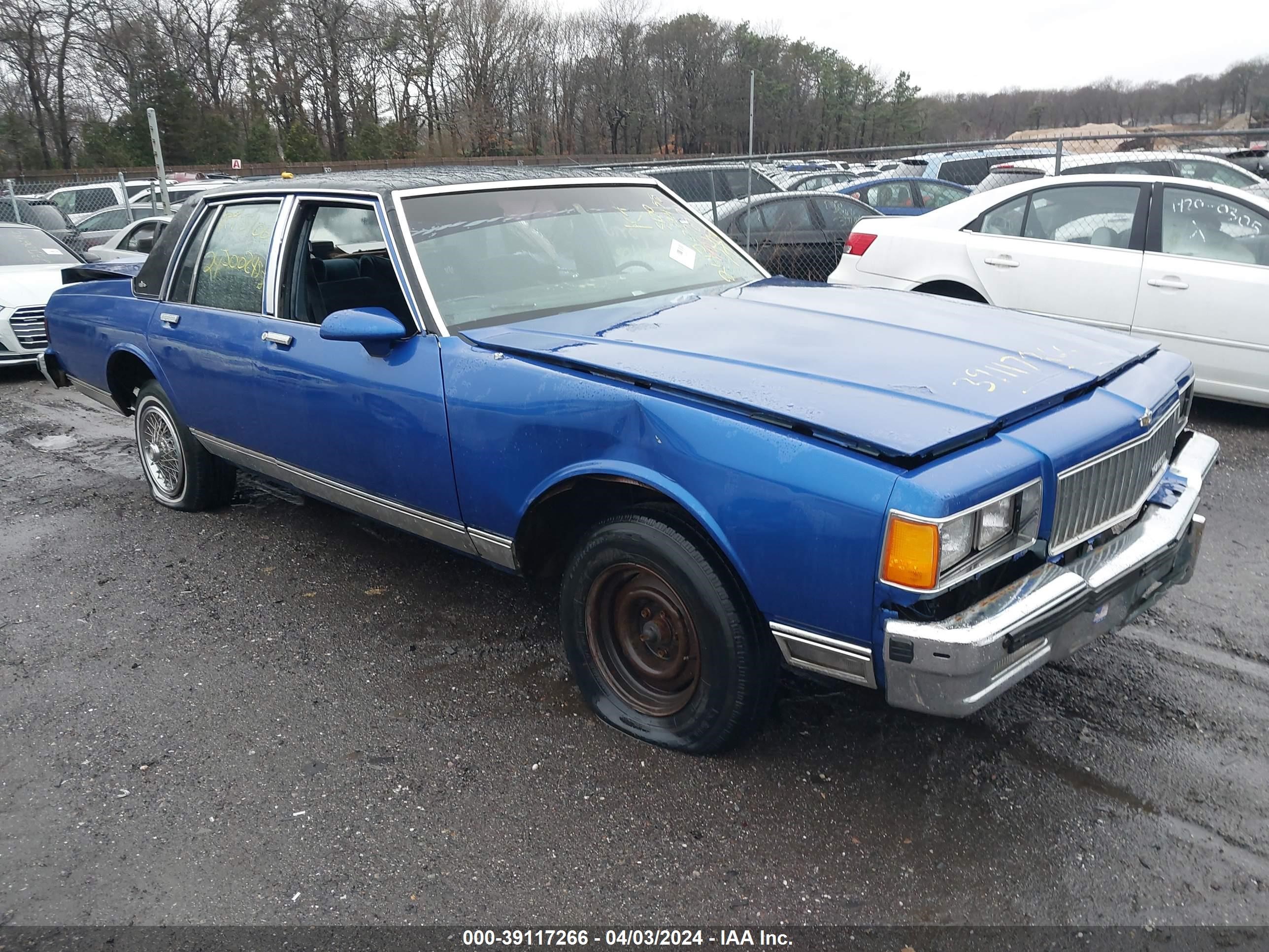 CHEVROLET CAPRICE 1986 1g1bn69h6gy178974