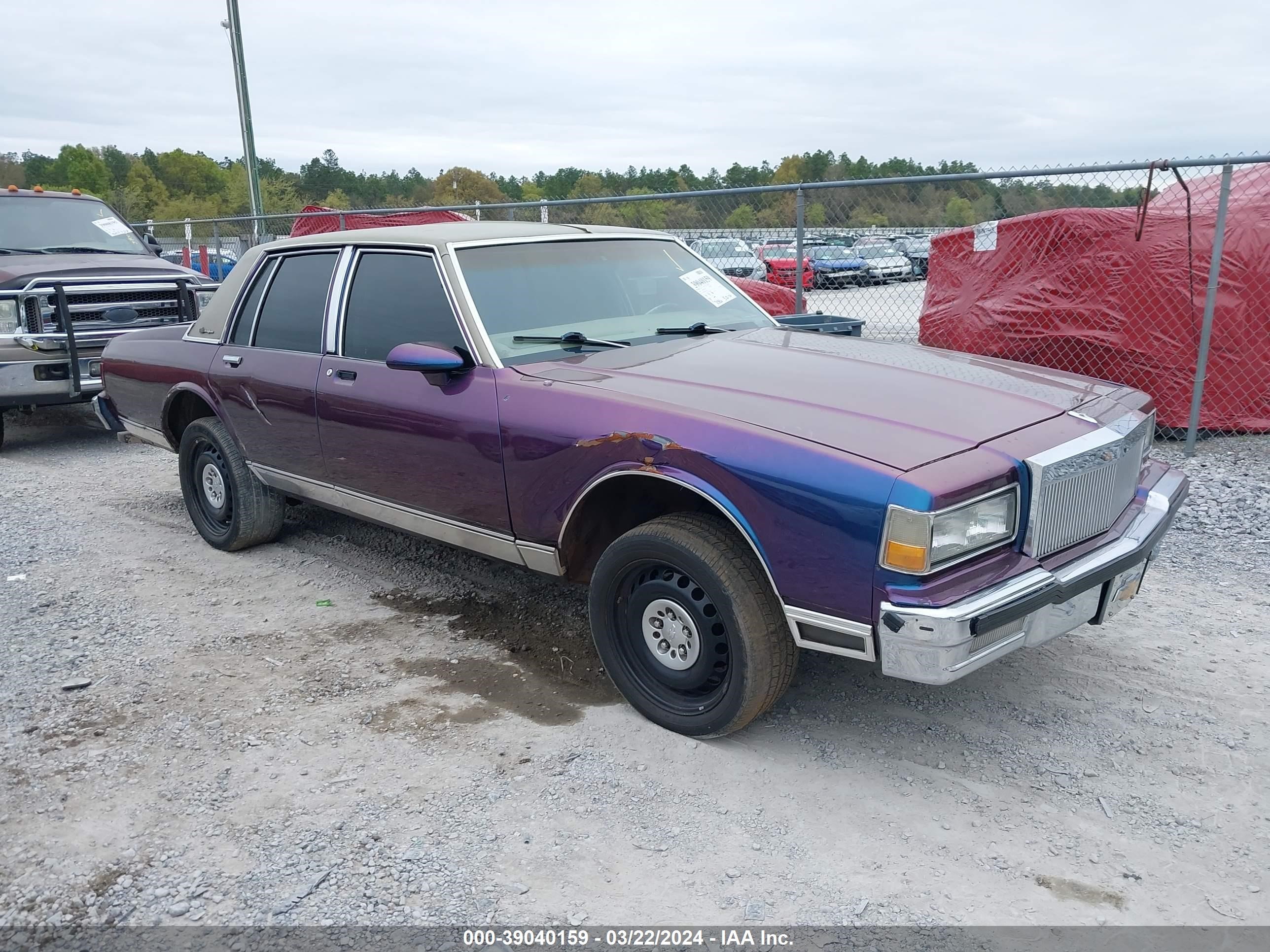 CHEVROLET CAPRICE 1989 1g1bu51e8kr167122