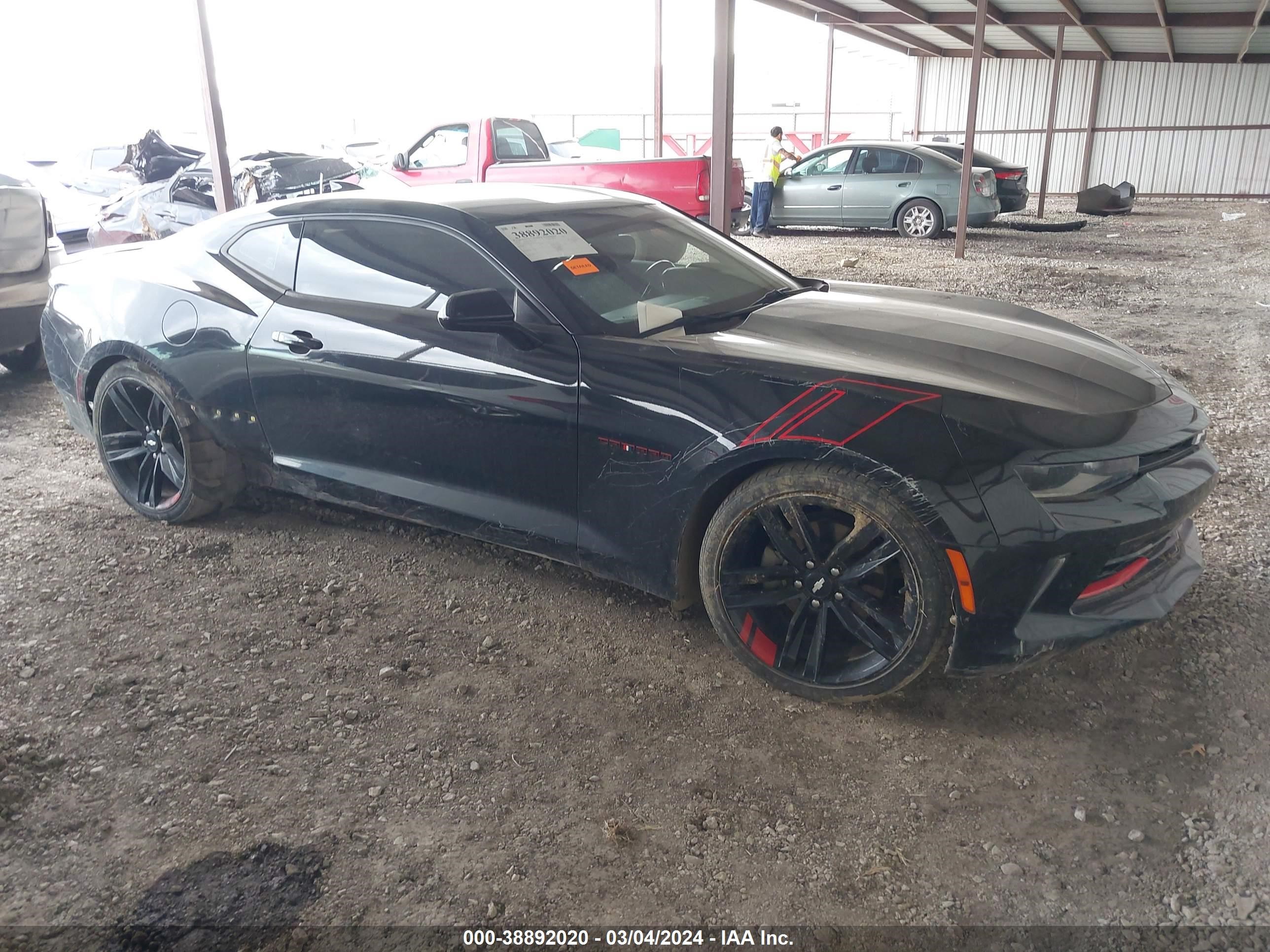 CHEVROLET CAMARO 2018 1g1fb1rs6j0184966