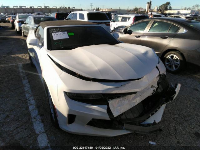 CHEVROLET CAMARO 2016 1g1fb3ds1g0163745