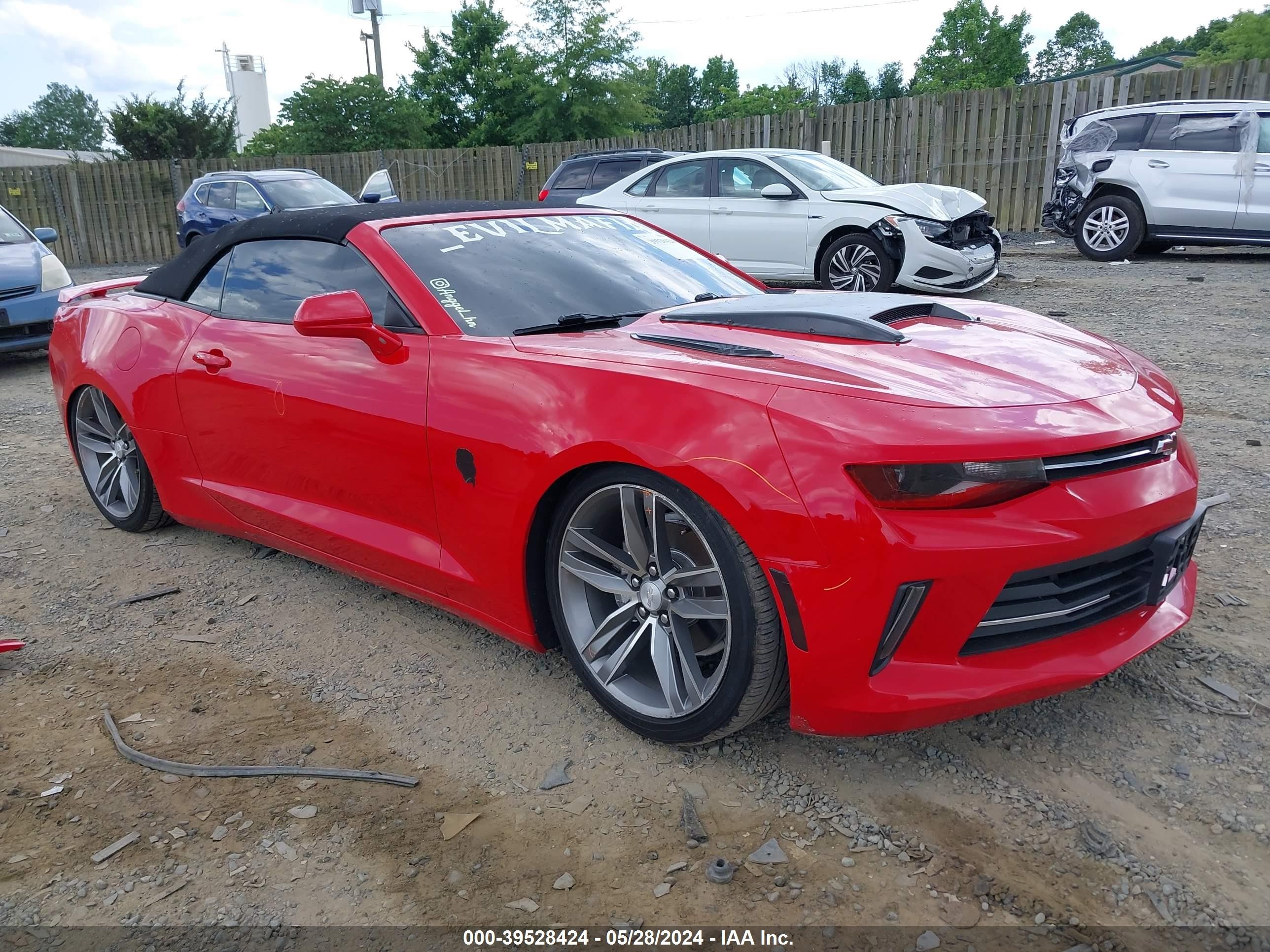 CHEVROLET CAMARO 2016 1g1fb3ds2g0154861