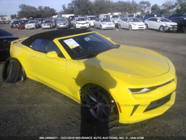 CHEVROLET CAMARO 2018 1g1fb3ds2j0157749