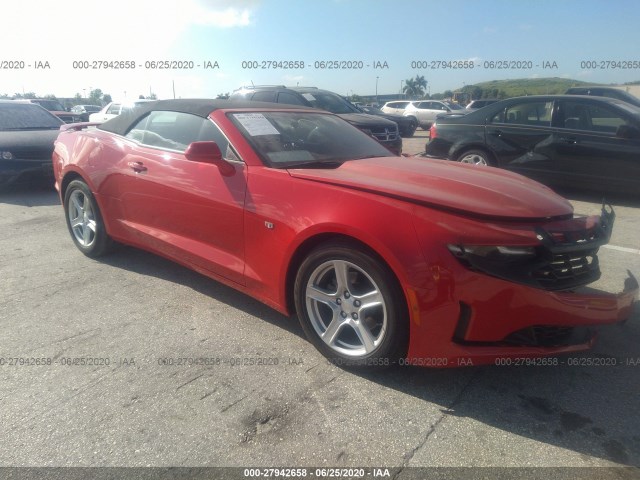 CHEVROLET CAMARO 2019 1g1fb3ds2k0105314